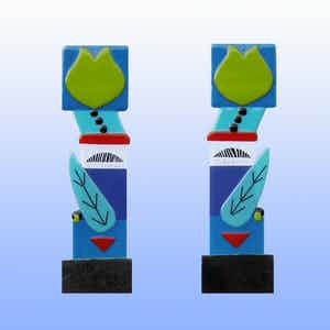 Peggy Crince le Roy - Green Tulips (set van 2) verkocht voor € 300!