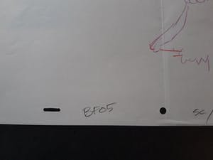 Matt Groening - originele productie tekening, The Simpsons, Lisa, ingelijst kopen? Bied vanaf 70!