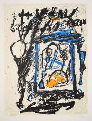 Jacques Doucet - Litho, Croisee familiale II verkocht voor € 1!