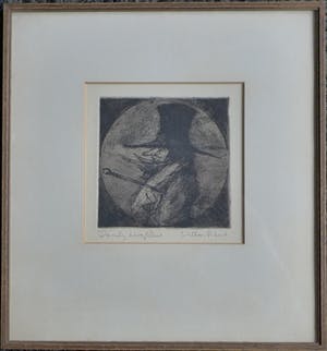 Dirkje Kuik - ets, Dandy, proefdruk kopen? Bied vanaf 95!