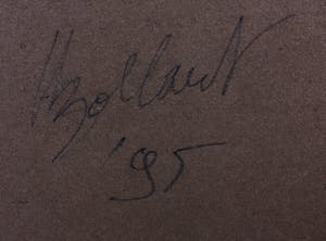 Jan Bollaert - Gemengde techniek op board, Zwemmen of verzuipen (Zeer Groot) kopen? Bied vanaf 100!