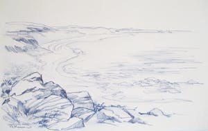 Thijs Mauve - Gewassen pentekening kopen? Bied vanaf 35!