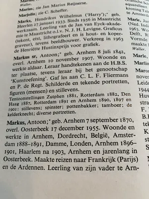 Antoon Markus - Riviergezicht met scheepshelling kopen? Bied vanaf 85!