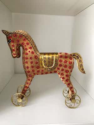 Marianne Bey - Red Flowers verkocht voor € 40!