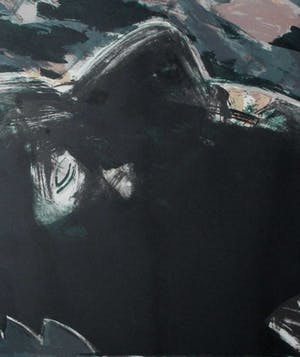 Willeke van Tijn - Ingelijste litho: "Hoofd" - 1984 kopen? Bied vanaf 39!