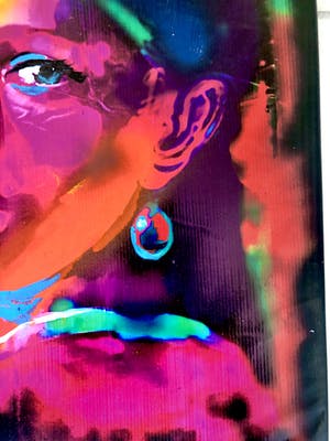 Peter Klashorst - Het meisje met de parel kopen? Bied vanaf 895!