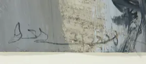 Niet of onleesbaar gesigneerd - Gemengde techniek op papier, Zonder titel - Ingelijst kopen? Bied vanaf 1!