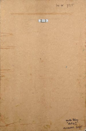 Ulrike Rehm - Gemengde techniek op encaustiek op paneel, Notiz I kopen? Bied vanaf 1!