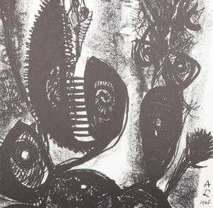 Anton Rooskens - Litho en tentoonstellingscatalogus, Galerie Delta, Rotterdam kopen? Bied vanaf 70!