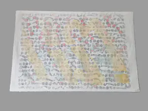 Jef Diederen - grote Lino in blauw geel en rood "Krekels 2A" - kleine oplage (45) - ptldgesign. kaufen? Bieten Sie von 100!