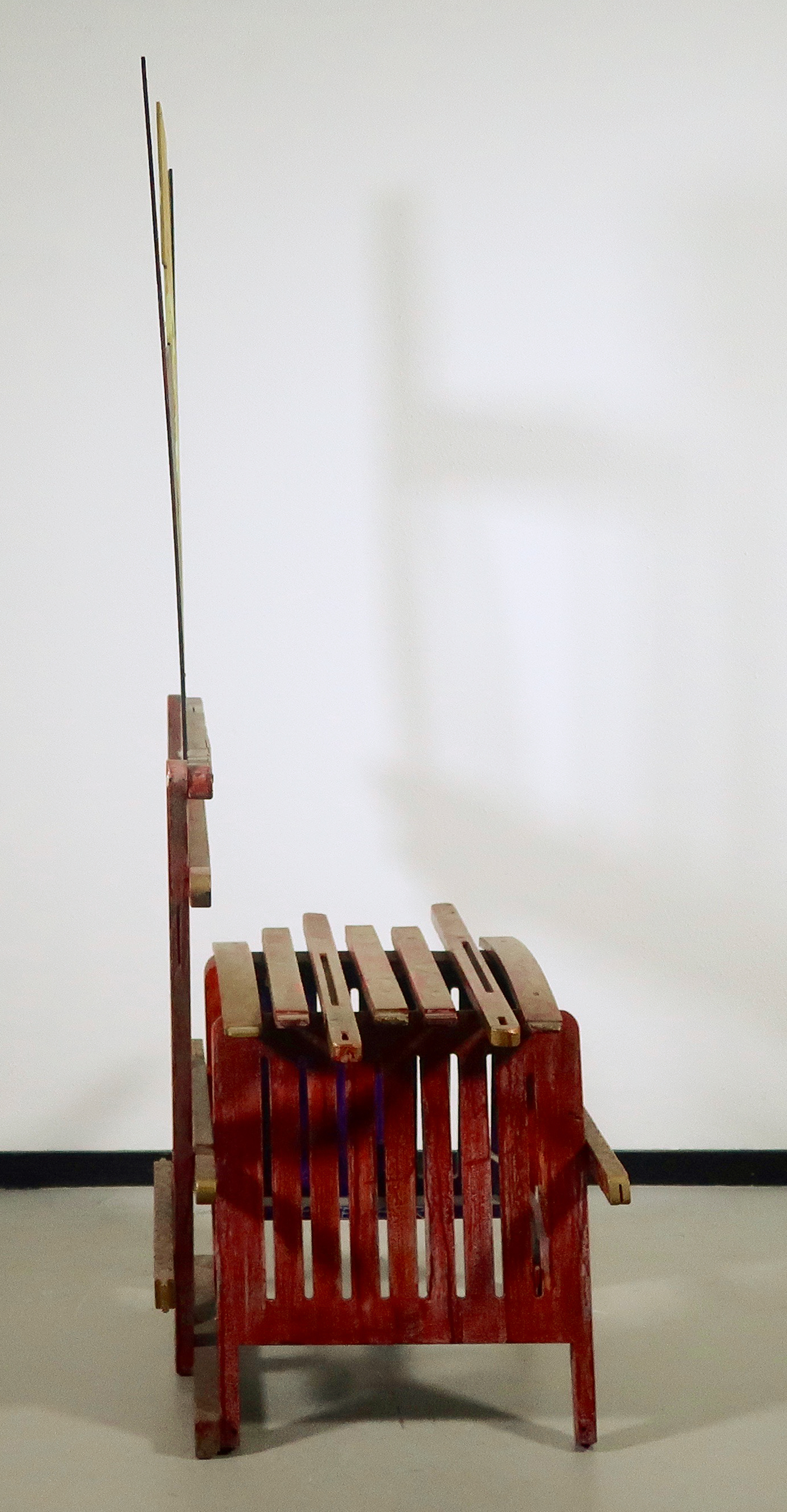 Siebrand Weitenberg - Houten object, Troon (Groot!) kopen? Bied vanaf 150!