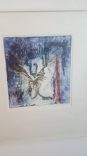 Olivier Beijn - Mooie abstracte zeefdruk kopen? Bied vanaf 50!