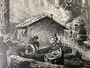 Niet of onleesbaar gesigneerd - Houtbewerkers in het bos kopen? Bied vanaf 1!