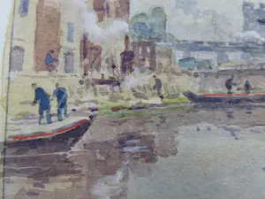 Hendrik Spetter - Het Witte Huis - haven Rotterdam 1947 - uit de boedel van Koningin Juliana kopen? Bied vanaf 100!