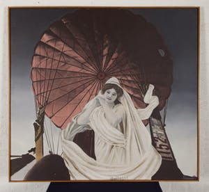 Guus Groenendijk - Hoffnung, 1977 - Zeefdruk op doek kopen? Bied vanaf 75!