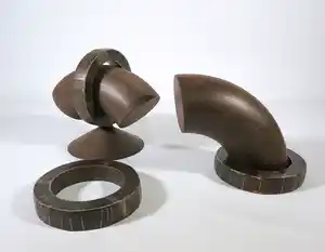 Theo Coenen - Bijzondere compositie in ijzer (Zwaar!) verkocht voor € 250!