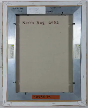 Karin Bos - Set van drie schilderijen (olieverf op doek), Showgirl I, III en Lumberjack girl kopen? Bied vanaf 100!