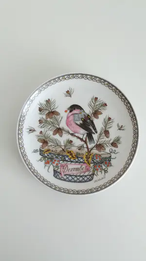 Hutschenreuther - Wandbord Hutschenreuther - Porselein Ole Winther , goudvink kopen? Bied vanaf 1!