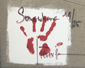 Christiaan Lieverse - ‘Somewhere’ - gemengde techniek - groot kopen? Bied vanaf 1200!