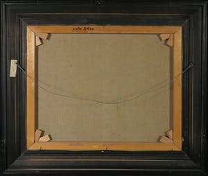 Peter van Berkel - Olieverf op doek, Landschap met eenden - Ingelijst kopen? Bied vanaf 1!