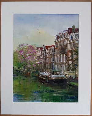 Elena Polyakova - Voorjaar in Amsterdam kopen? Bied vanaf 55!