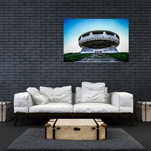 Niet of onleesbaar gesigneerd - Wall Art alu di-bond "Buzludzha" kopen? Bied vanaf 1!