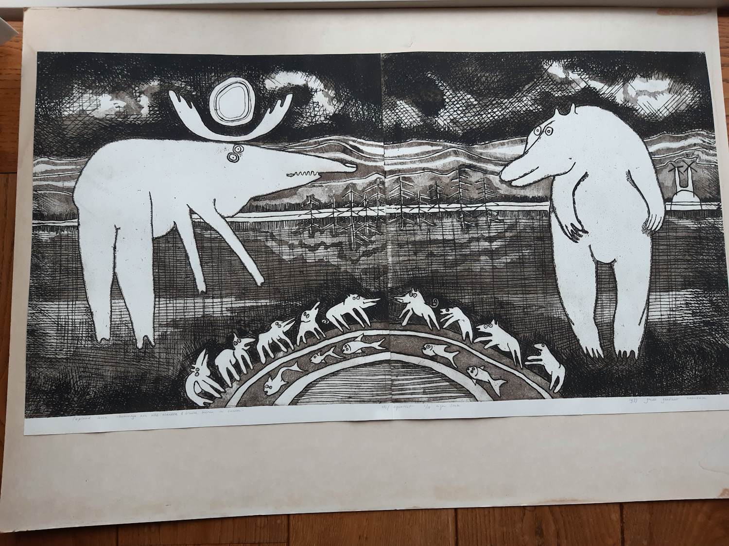 Guido Goedheer - lapland leven hommageaan alle elanden en bruine beren in Zweden kopen? Bied vanaf 35!