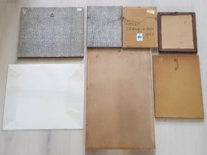 Niet of onleesbaar gesigneerd - Lot van 7 Verschillende prentjes - Gesigneerd kopen? Bied vanaf 1!