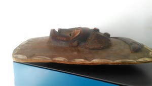 Brons (Onbekend) - Houten masker Baule Ivoorkust kopen? Bied vanaf 59!