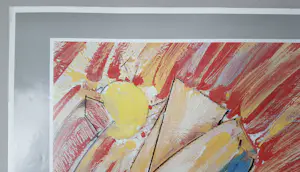 Christian Ludwig Attersee - Original Ausstellungsplakat Biennale Venedig Venezia 1984 kopen? Bied vanaf 40!