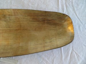 Niet of onleesbaar gesigneerd - Prachtige glazen schaal )- Evans Atelier kopen? Bied vanaf 10!