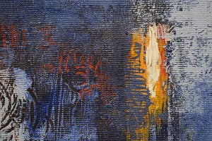 Niet of onleesbaar gesigneerd - Metro - Abstract Blue kopen? Bied vanaf 1!