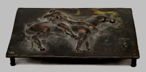 Fons Bemelmans - Bronzen relief: 'Ruiters te paard' kopen? Bied vanaf 999!