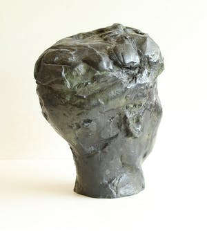 Charlotte van Pallandt - Bronzen beeld: Klein portret Truus II, ontwerp 1959 kopen? Bied vanaf 595!