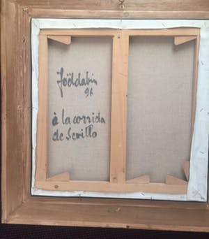 Joel Dabin - A la Corrida de Sevilla kopen? Bied vanaf 480!