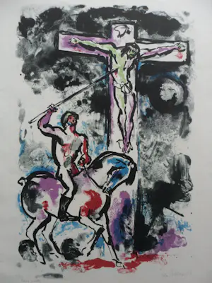 Emil Kotrba - Litho, zonder titel, werk uit 1968 kopen? Bied vanaf 35!