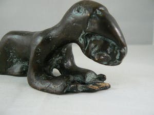 Brons (Onbekend) - Vogel mens kopen? Bied vanaf 35!