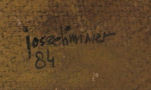 Jos Schimmer - Gouache op papier, Doorbraak - Ingelijst kopen? Bied vanaf 100!