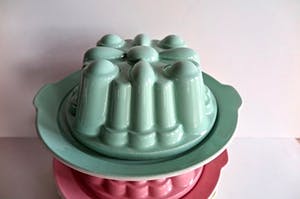 Firma Regout & Co - Set antieke Puddingvormen - Zeldzaam - Gaaf - LAATSTE KANS kopen? Bied vanaf 119!