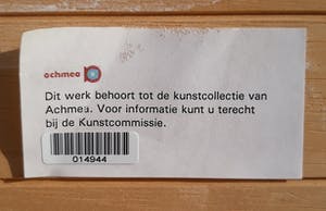 Klaas Werumeus Buning - Gezicht op het Binnenhof, olieverf op doek (mooi ingelijst, groot) kopen? Bied vanaf 1000!