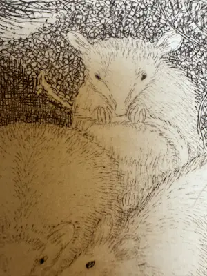 Jan Mankes - Vier muizen in het gras kopen? Bied vanaf 500!