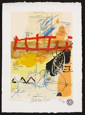Theo Koster - Serie van 5 zeefdrukken met collage-elementen kaufen? Bieten Sie von 50!