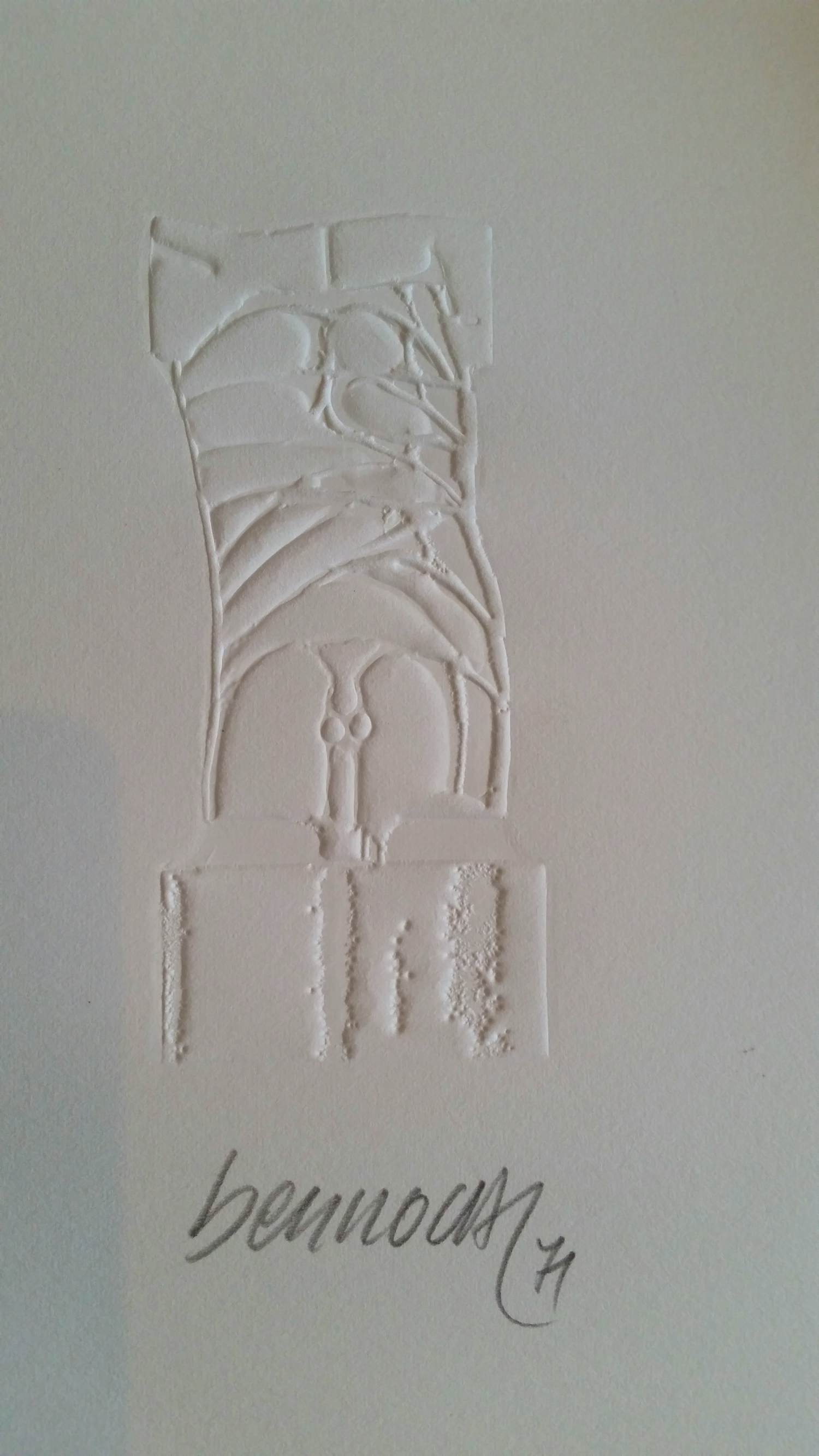 Miguel Berrocal - blinddruk, ‘David’, handgesigneerd, 1971 kopen? Bied vanaf 99!