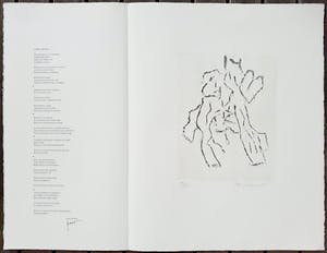 Jan Sierhuis - Intra muros, suikeraquatint ets met 6 korte gedichten van Louis Ferron kopen? Bied vanaf 45!