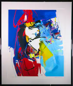 Frank Lejeune - Zeefdruk op papier, Touched with pitty (Zeer Groot) kopen? Bied vanaf 60!