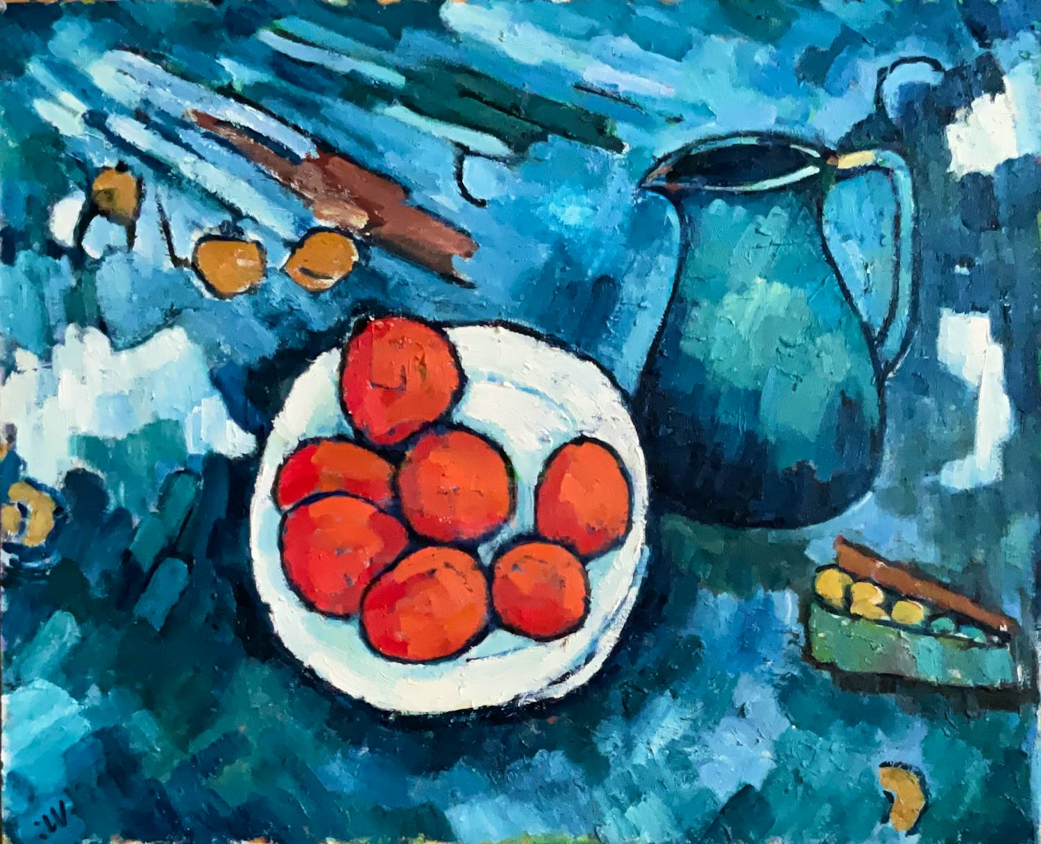 Jan Willem Versteeg - Nature morte kopen? Bied vanaf 70!