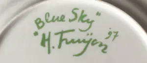 Hans Truijen - Cobrabord 'Blue Sky' kopen? Bied vanaf 70!