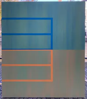 Tim Ayres - Study for Where I come from, olieverf op papier - Laatste keer!! kopen? Bied vanaf 125!