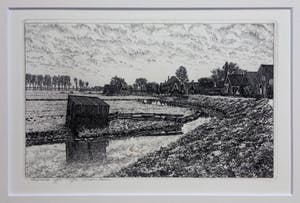 Frans Room - luxe cassette met 12 etsen van Waterland + boek kopen? Bied vanaf 125!