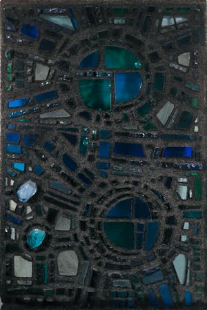 Willem Thijs - Glas en beton, Kosmos (Groot en zeer zwaar) kopen? Bied vanaf 450!